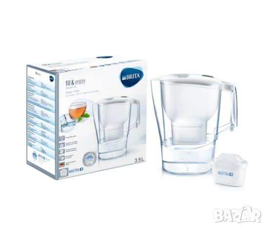Кана за филтриране BRITA Aluna XL, 3.5 л., снимка 3 - Други - 32044642