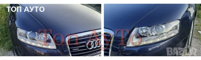 Стъкла Капаци Ауди А6 С6 А6L AUDI A6 C6 A6L 2006-2011 Стъкла Фарове, снимка 8 - Аксесоари и консумативи - 54332503