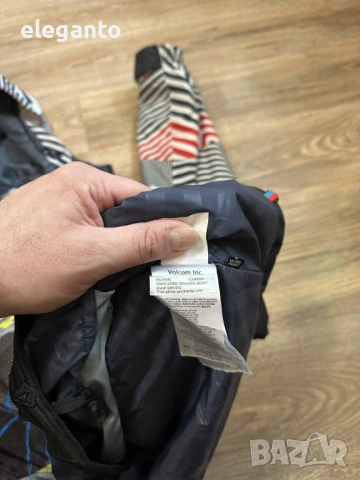 Висок клас мъжко VOLCOM Cross STONE Thermolite изолирано Ski Snow FreeRIDE  10/10.000mm . M размер , снимка 12 - Якета - 52964788
