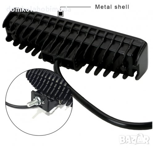 LED Дневни светлини 36 W,12-24V,15x3.6 cm.Работна светлина Прожектор LED фарове,, снимка 7 - Аксесоари и консумативи - 37200613