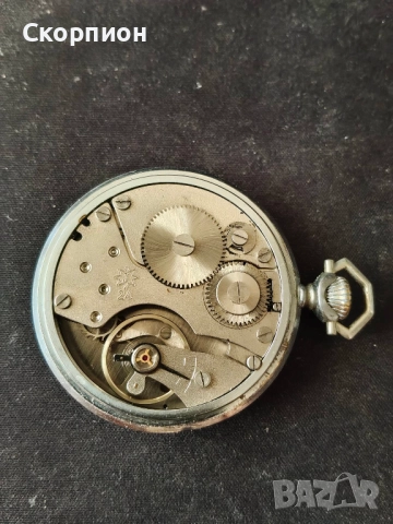 Джобен часовник -  JUNGHANS ASTRA - ГЕРМАНИЯ, снимка 9 - Джобни - 50422007