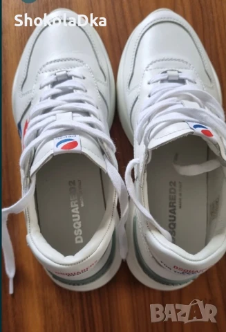 Оригинални сникърси Dsquared2 , снимка 4 - Маратонки - 51172041