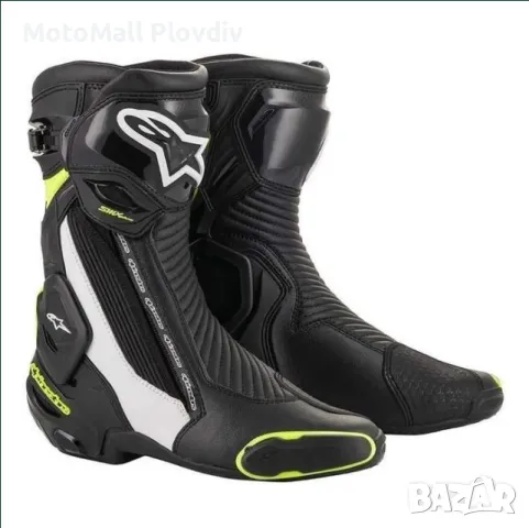 Ботуши Alpinestars SMX PLUS V2 мото мотор писта турър, снимка 4 - Аксесоари и консумативи - 49271667