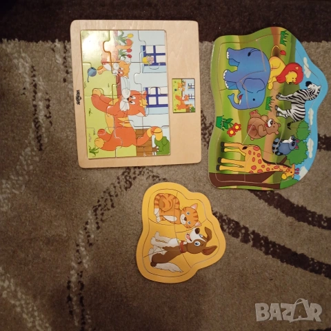 Продавам три пъзела