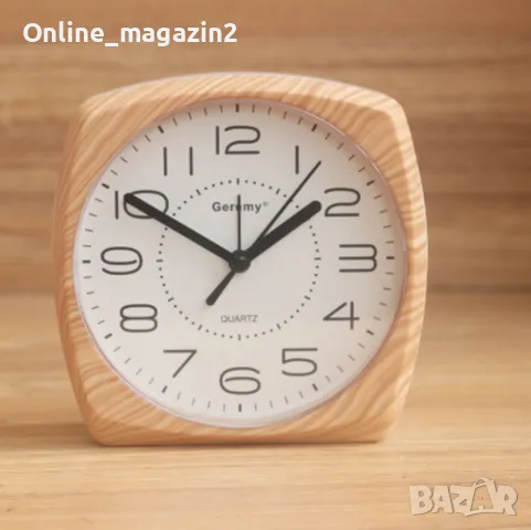 Немски кварцов аналогов будилник, снимка 1
