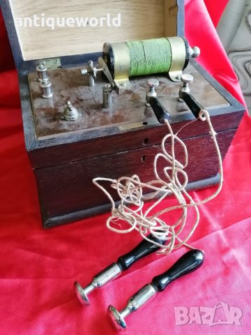 Старинен Колекционерски Медицински Уред за Електротерапия, снимка 5 - Антикварни и старинни предмети - 35417912