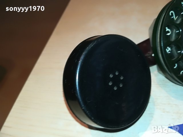 БАКЕЛИТ АНТИКА-ТЕЛЕФОН С ШАИБА-КОЛЕКЦИЯ, снимка 12 - Антикварни и старинни предмети - 29235301