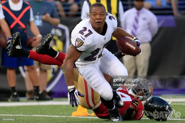 Оригинална тениска USA - NFL Nike Baltimore Ravens Ray Rice