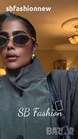 Prada овални,метална рамка с лого