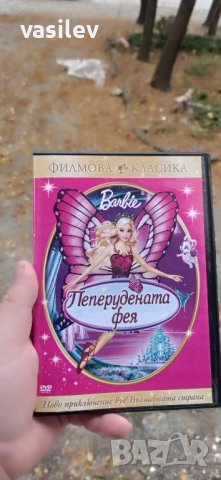 Barbie пеперудената фея DVD , снимка 1 - DVD филми - 42701079