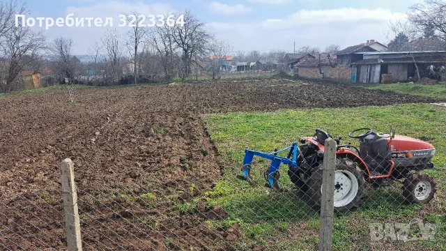 Оран и фрезоване с малък трактор и услуги с малък багер в Плевен и Плевенска област!
