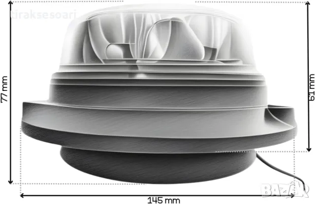 12V 24V Аварийна лампа с магнит Авариен буркан с магнит , сертификат, снимка 4 - Аксесоари и консумативи - 49454711