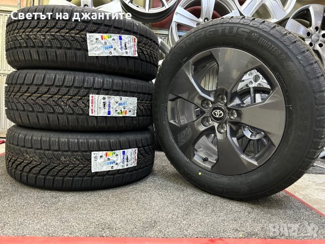 17 Цола Нови джанти 5x114.3 за Toyota C-HR  с зимни гуми Нови 