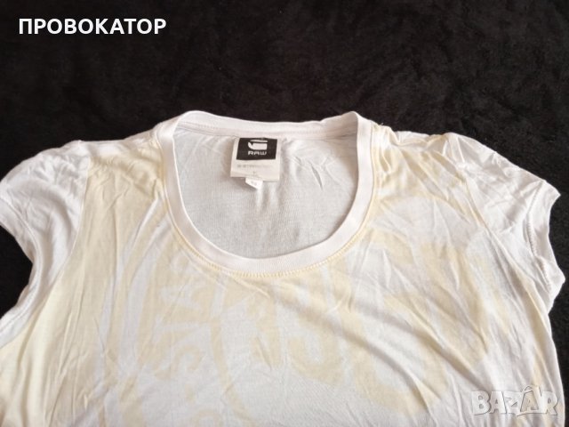 G-STAR RAW 100% оригинална дамска тениска , снимка 5 - Тениски - 42142370