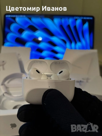 Apple AirPods Pro 2 (2-ро поколение) – нови, снимка 4 - Bluetooth слушалки - 53307452