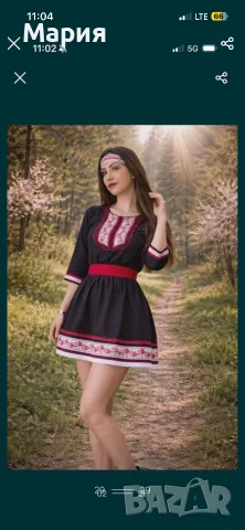 Народни носии рокли, снимка 2 - Рокли - 56114800