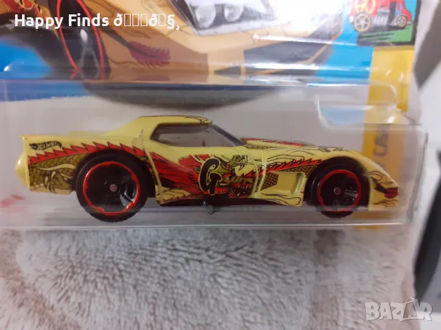 💕🧸 Hot Wheels `76 GREENWOOD CORVETTE HW ART CARS, снимка 1