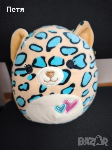 Squishmallowas, KellyToy, Liv the Teal Dot Leopard