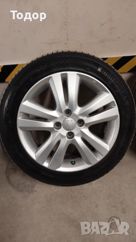 Джанти 16" за Хонда Джаз 2008-2015 с летни гуми Континентал, снимка 4 - Гуми и джанти - 52884821