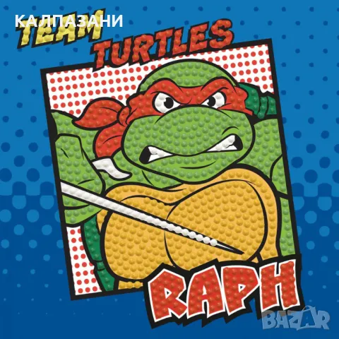 Diamond Dotz TMNT Диамантен гоблен Raph 666 диаманта DTZ5031