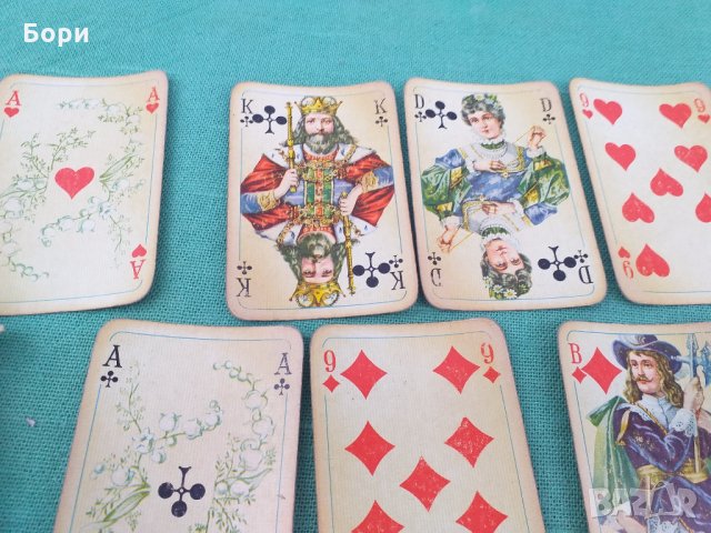 Стари немски карти, снимка 5 - Карти за игра - 31532703