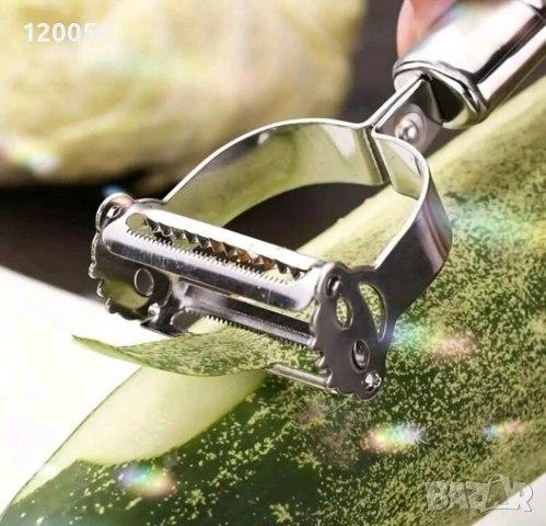 Двустранна белачка и резачка за зеленчуци и плодове , снимка 2 - Аксесоари за кухня - 53991307