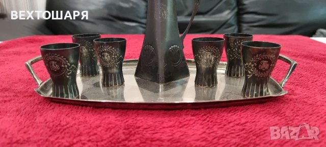 Старинен сребърен сервиз - WMF, снимка 3 - Антикварни и старинни предмети - 38780244