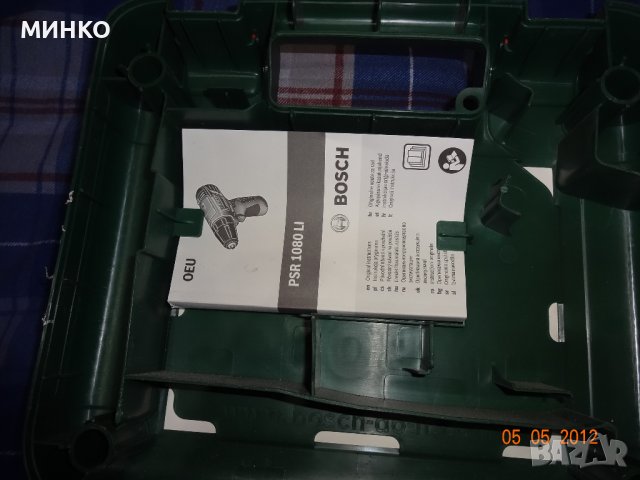 bosch psr 1080 li, снимка 4 - Винтоверти - 39306388