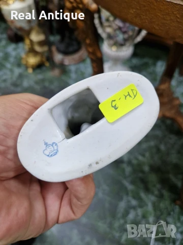 Стара рядка антикварна колекционерска порцеланова фигура статуетка Sitzendorf , снимка 7 - Други ценни предмети - 51115455