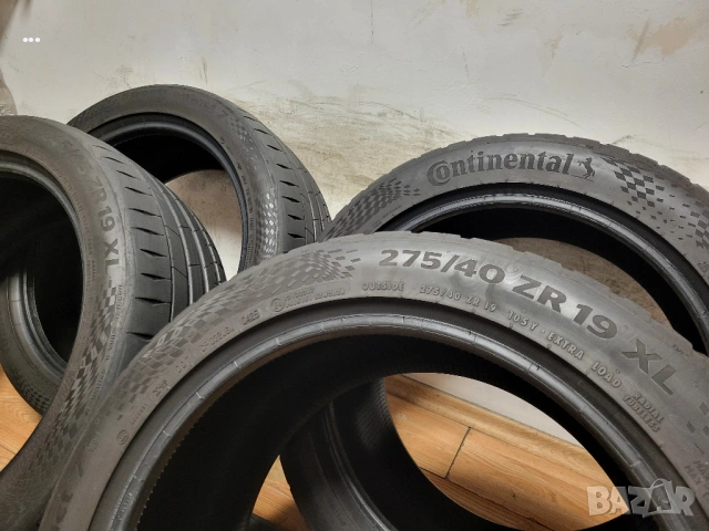 245/45/19 и 275/40/19 Continental 25 г. / пакет летни гуми, снимка 11 - Гуми и джанти - 54180934