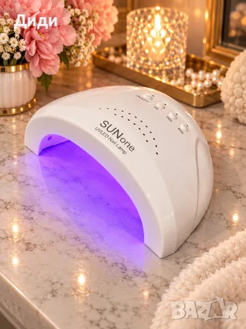 UV/LED лампа Sun ONE 48W, снимка 4 - Продукти за маникюр - 56366821