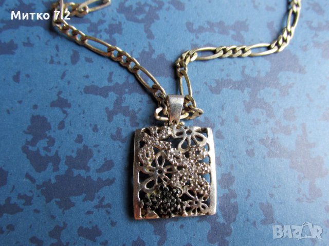 сребърен медальон - 21, снимка 4 - Колиета, медальони, синджири - 30645351