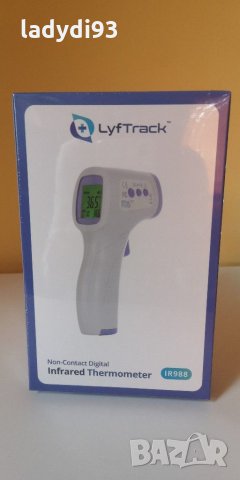 Безконтактен термометър LyfTrack IR988, снимка 1 - Други - 30793181