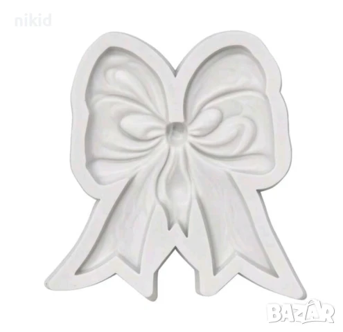 Голяма изправена пандела силиконов молд форма фондан шоколад гипс декор шоколад, снимка 3 - Форми - 50588004