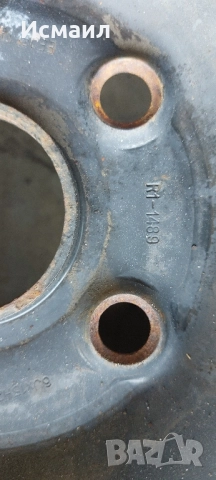 Железни джанти за VW GOLF 5 15ц, снимка 2 - Гуми и джанти - 51795581