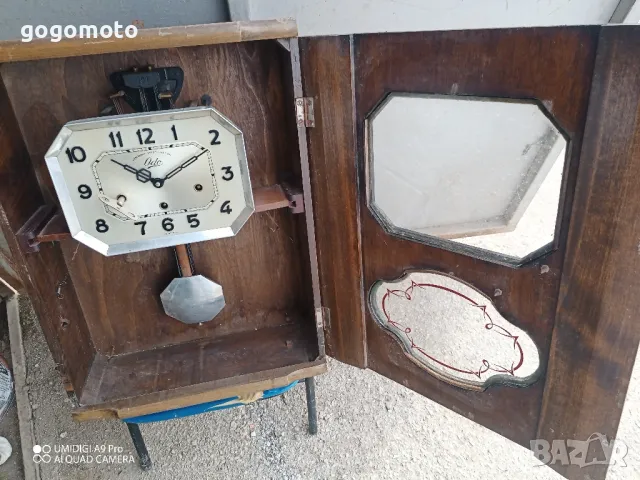 Стар рядък френски часовник, маховик, на повече от 100 години , снимка 3 - Антикварни и старинни предмети - 49582389