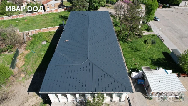 Покривна Ламарина - профил Клик Панел и Двоен фалц, снимка 4 - Строителни материали - 46289269