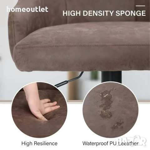 ПРОМОЦИЯ Бар стол с комфортна облегалка и регулируема височина IF045, снимка 6 - Столове - 50770834