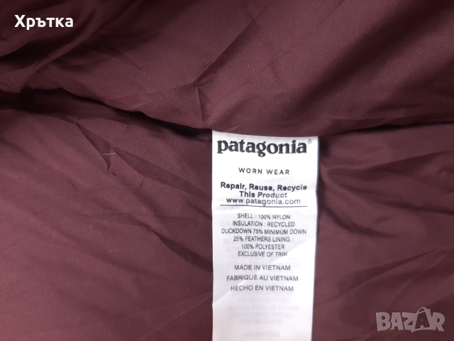 Patagonia Bivy Hooded Vest - Oригинален дамски елек размер M, снимка 12 - Якета - 52655918