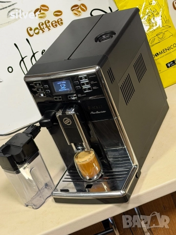 Кафемашина кафе автомат Saeco PicoBarista с гаранция, снимка 6 - Кафемашини - 52183184