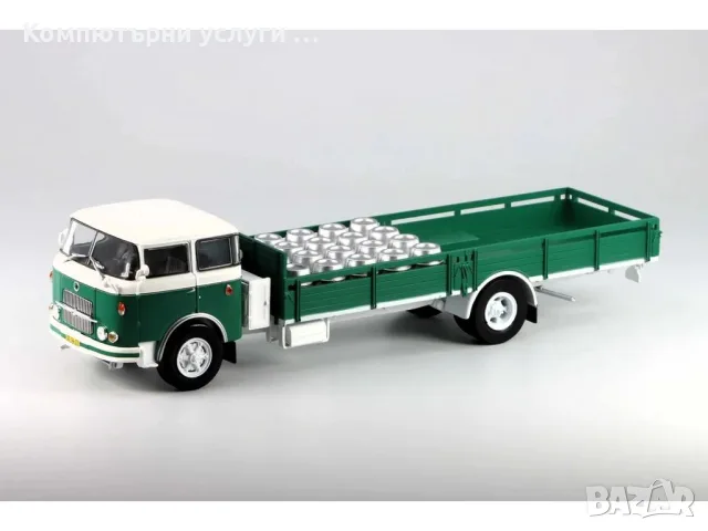 Skoda 706 RTD-A дълга база с бира 1962 - мащаб 1:43 на DeAgostini нов в блистер