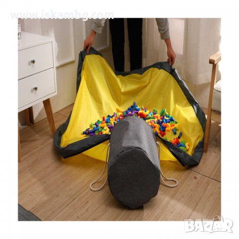 2 в 1 Кошица за играчки с постелка за игра - код 3255, снимка 15 - Други - 34510649