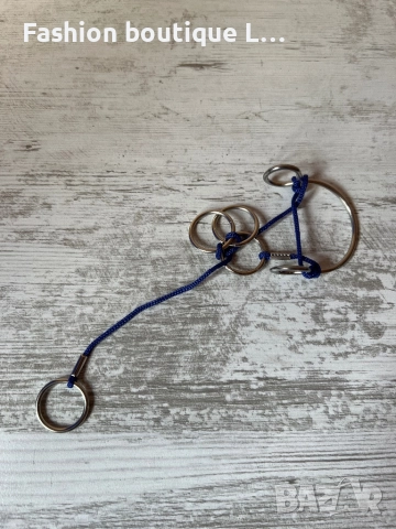 Метален пъзел с въженце ( много висока трудност ) ❤️, снимка 7 - Други игри - 52412842