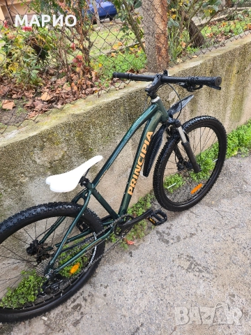 Алуминиев 27.5 цола XS размер 1x7 скорости Хидравлични дискови Princip, снимка 5 - Велосипеди - 52643213