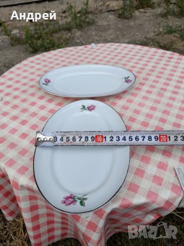 Стара порцеланова чиния,чинии #8, снимка 6 - Антикварни и старинни предмети - 33943158
