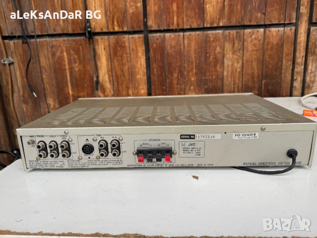 Усилвател jvc a-k10, снимка 2 - Ресийвъри, усилватели, смесителни пултове - 54306957