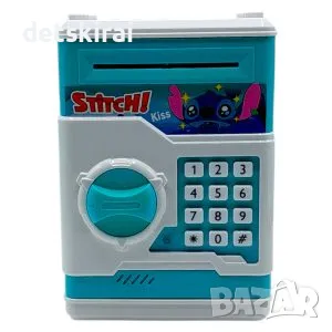 Музикална касичка-трезор Стич, снимка 3 - Музикални играчки - 48244474