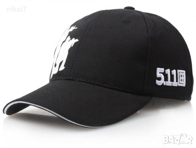 тактическа шапка 5,11 USA Multicam с твърда козирка стрелба лов туризъм, снимка 5 - Шапки - 37051876