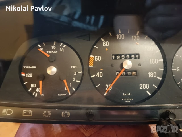 Километраж лост мигачи и светлени дръжки и други части за Мерцедес 123, снимка 5 - Части - 51059245
