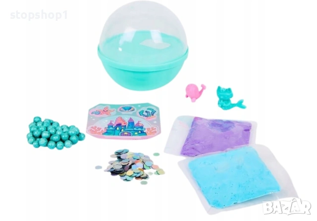 CANAL TOYS МИНИ УОРЛД СЕНЗЕЙШЪН ТОПКА ИЗНЕНАДА ТЮРКОАЗЕНА ИГРАЧКА „НАПРАВИ СИ“, снимка 2 - Образователни игри - 54157500